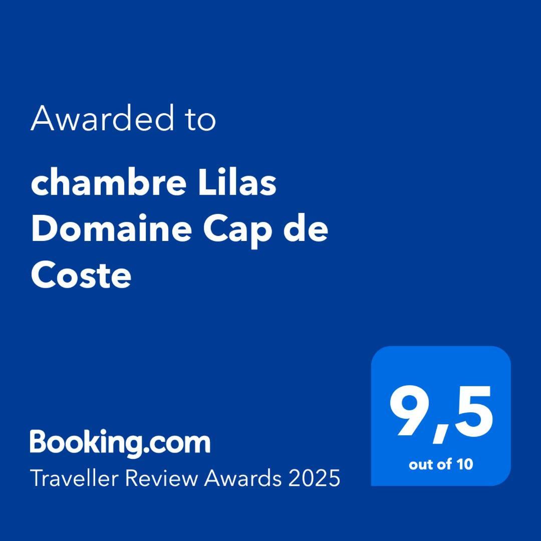 Chambre Lilas Domaine Cap De Coste Saint-Frajou Kültér fotó